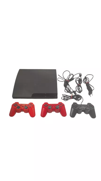 KONSOLA PS3 + 3 PADY + GRA FIFA 14 CECH-3004B SLIM