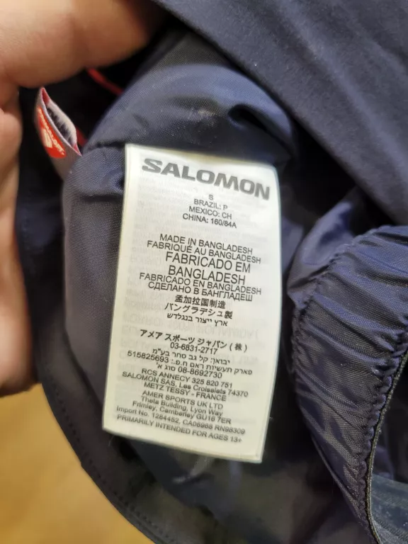 KURTKA SALOMON BRILLIANT JKT S NIGHT SKY