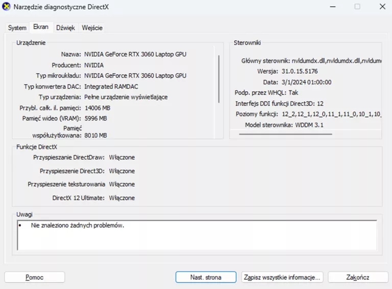 LAPTOP HP OMEN 17 CK0323NW 17.3" I7-11800H 16/512GB SSD RTX 3060