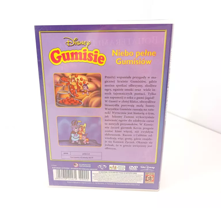GUMISIE NIEBO PEŁNE GUMISIÓW PŁYTA DVD
