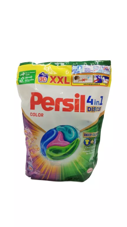 KAPSUŁKI DO PRANIA PERSIL 4 IN 1 DISCS COLOR 38 SZT