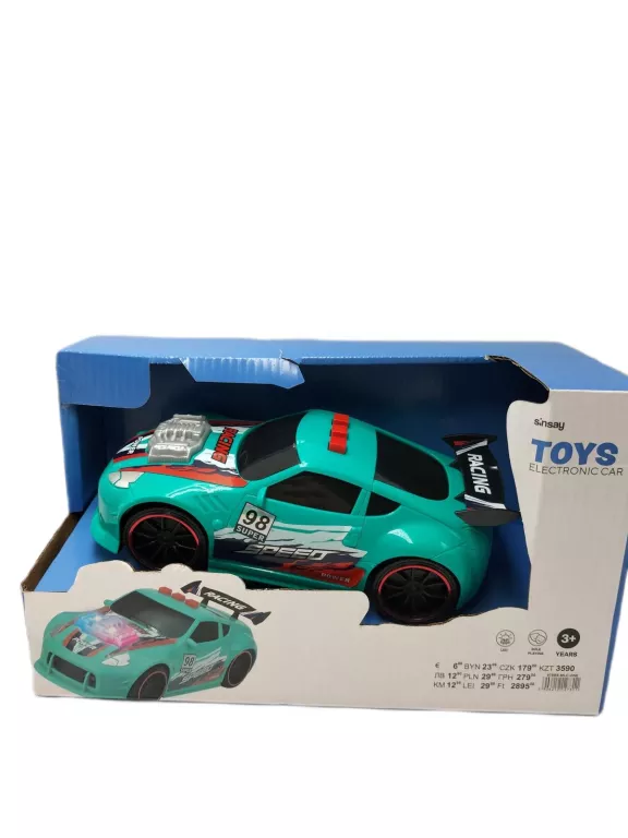 ZABAWKOWY SAMOCHÓD ELECTRIC CAR TOYS SINSAY 3+