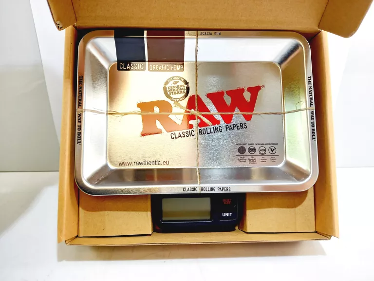 RAW TRAY SCALE WAGA DO SUSZU Z TACKĄ RAW 200G 0,01