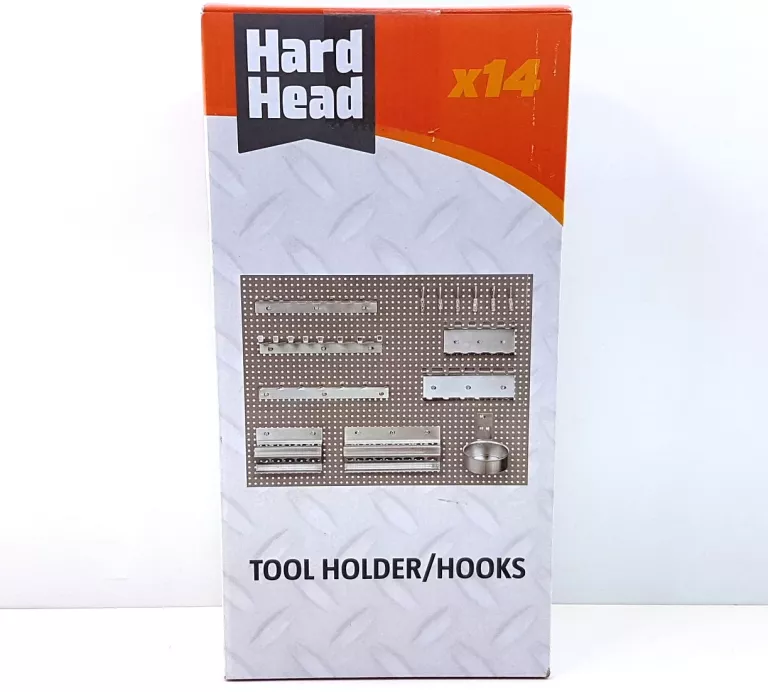 UCHWYTY HACZYKI NA NARZĘDZIA 14 ELEMENTÓW HARD HEAD