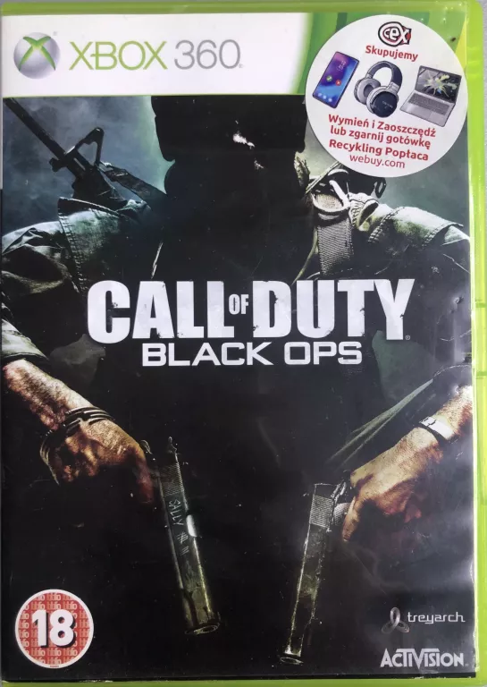 GRA XBOX 360 CALL OF DUTY BLACK OPS