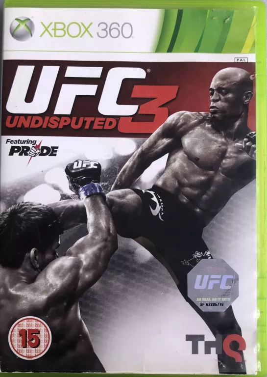 GRA XBOX 360 UFC 3 UNDISPUTED