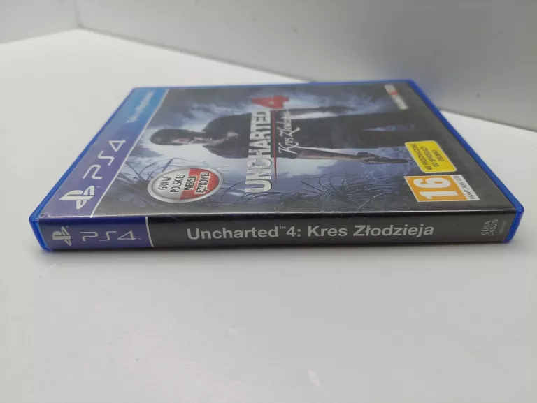 GRA NA PS4 UNCHARTED 4 KRES ZŁODZIEJA