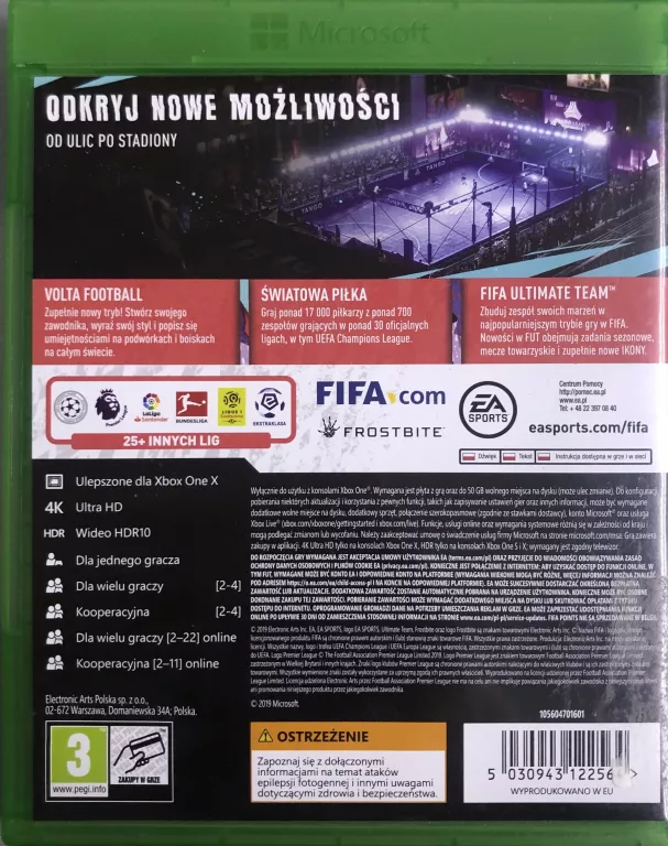 GRA XBOX ONE FIFA 20