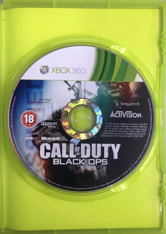 GRA XBOX 360 CALL OF DUTY BLACK OPS