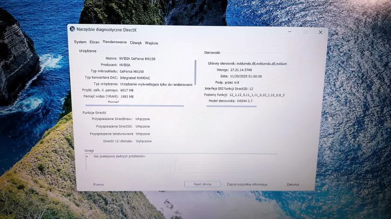 LENOVO IDEAPAD 320-15IKB I5, 8GB RAM, 256GB SSD, GEFORCE MX 150 / ZASILAC