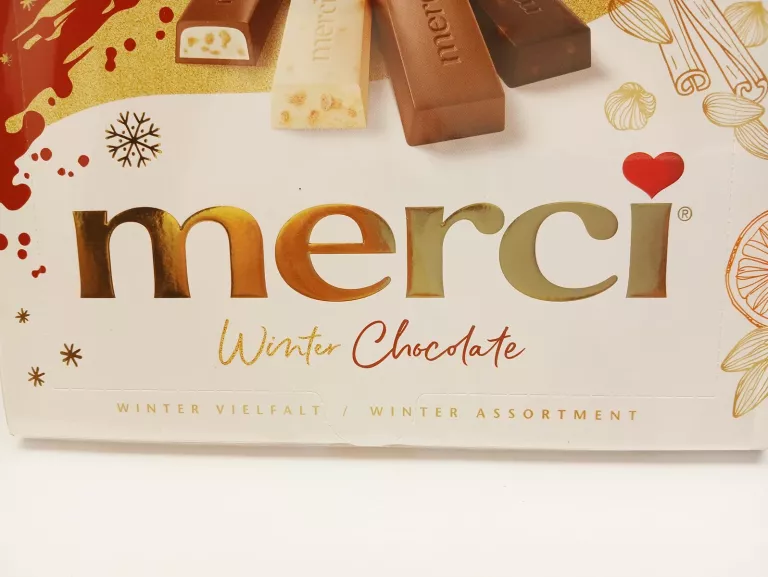 MERCI WINTER CHOCOLATE CZEKOLADKI EDYCJA ŚWIĄTECZNA 250G
