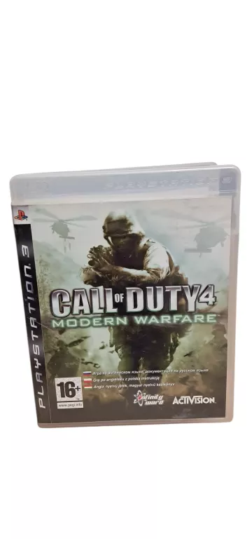 GRA PS3 CALL OF DUTY 4 MODERN WARFARE