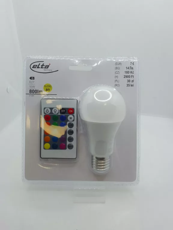 ŻARÓWKA LED NA PILOT ELTA 800LM