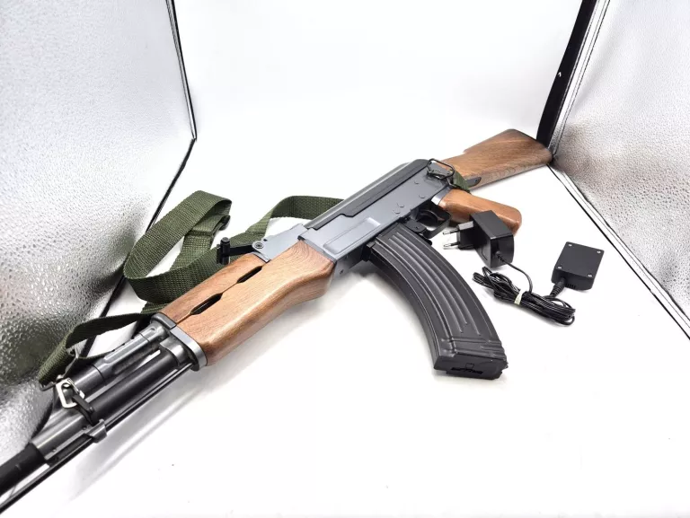 STRZELBA ASG CYMA AK-47 BATERIA NA KULKI + ŁAD