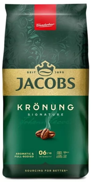 KAWA JACOBS KRÖNUNG 1KG, ZIARNA, INTENSYWNOŚĆ 6/10