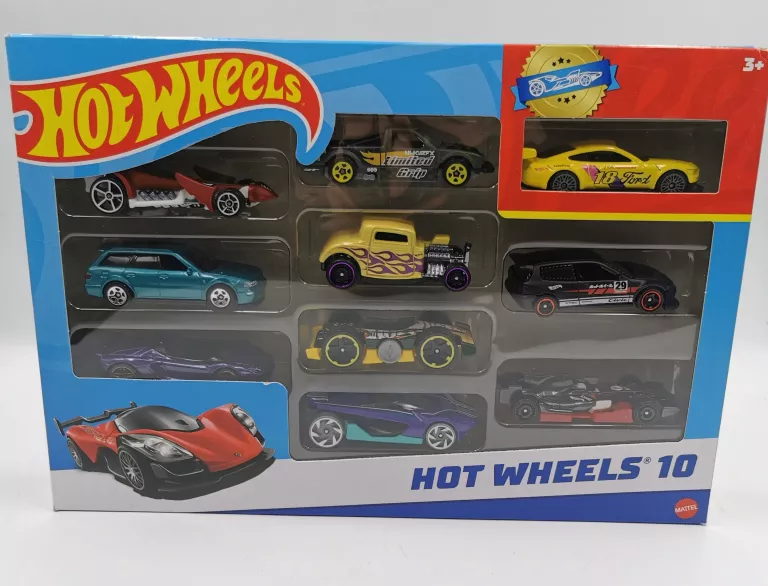 HOT WHEELS ZESTAW 10 AUT /1