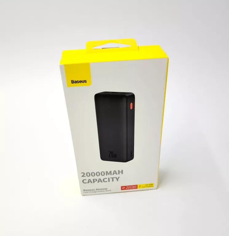 POWERBANK BASEUS  CAPASITY 20000MAH 20W