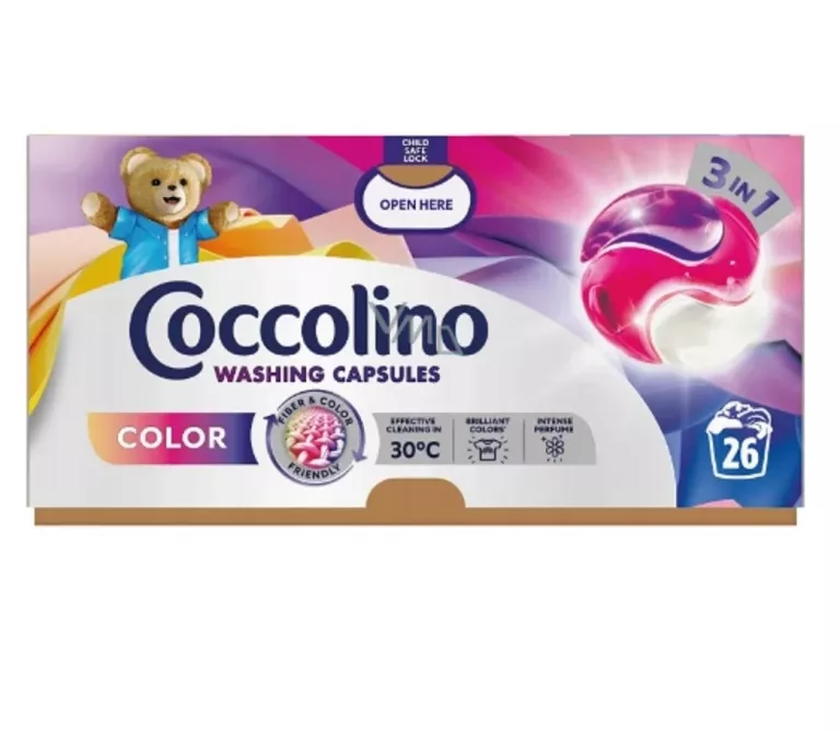 KAPSUŁKI DO PRANIA COCCOLINO CARE COLOR 26 SZT.