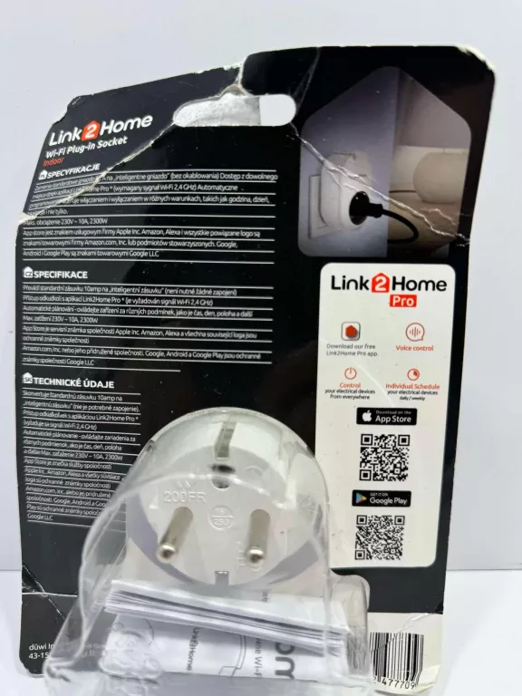 GNIAZDO STEROWANE WI-FI LINK2HOME