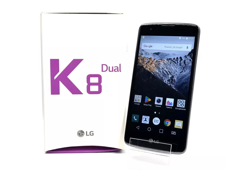 LG K8 DUAL 4G(LTE) 1.5/8GB K350NDS CZARNY