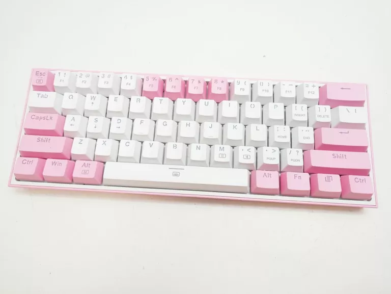 KLAWIATURA PC REDRAGON FIZZ RGB K617-RGB RÓŻOWA
