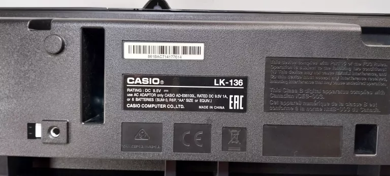 KEYBOARD CASIO LK-136