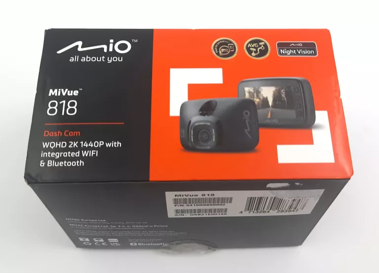 KAMERKA SAMOCHODOWA MIO MIVUE 818 (N660) KOMPLET JAK NOWA!