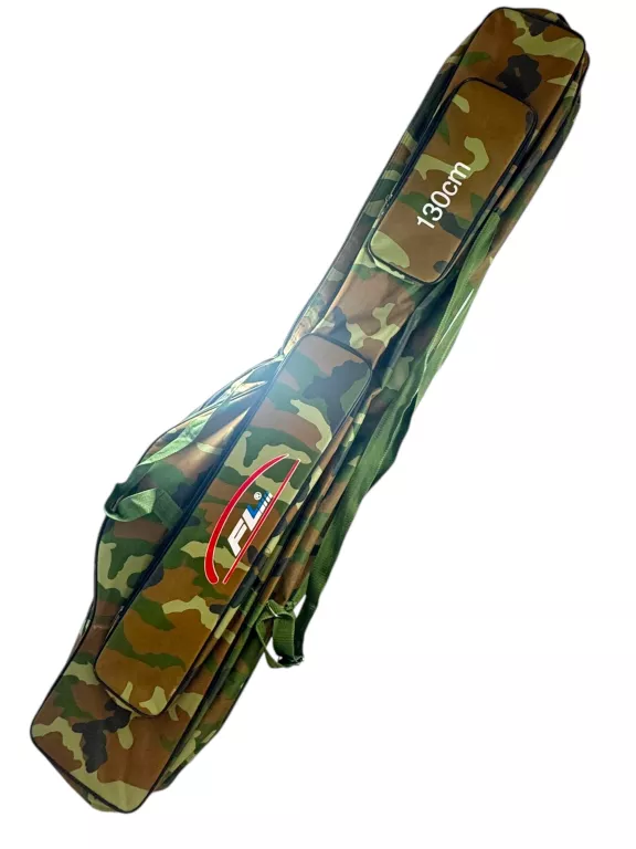 POKROWIEC NA WĘDKI FL 2-KOMOROWY 130CM