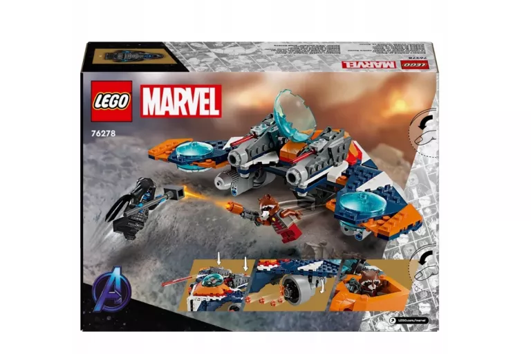 LEGO SUPER HEROES 76278 ROCKET'S WARBIRD KONTRA. 5702017590288