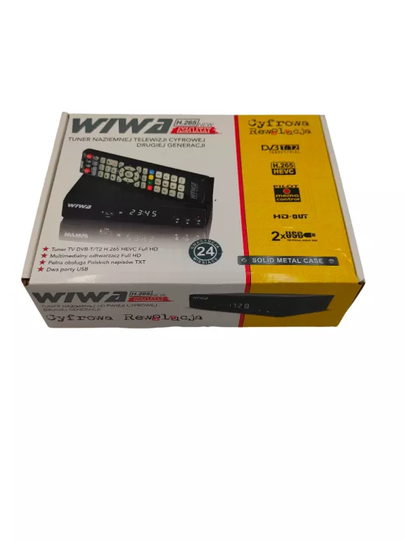 TUNER DVB-T2 WIWA H.265 MAXX