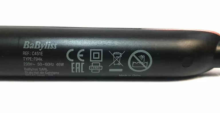 LOKÓWKA DO WŁOSÓW BABYLISS 25MM CURLING TONG C451E