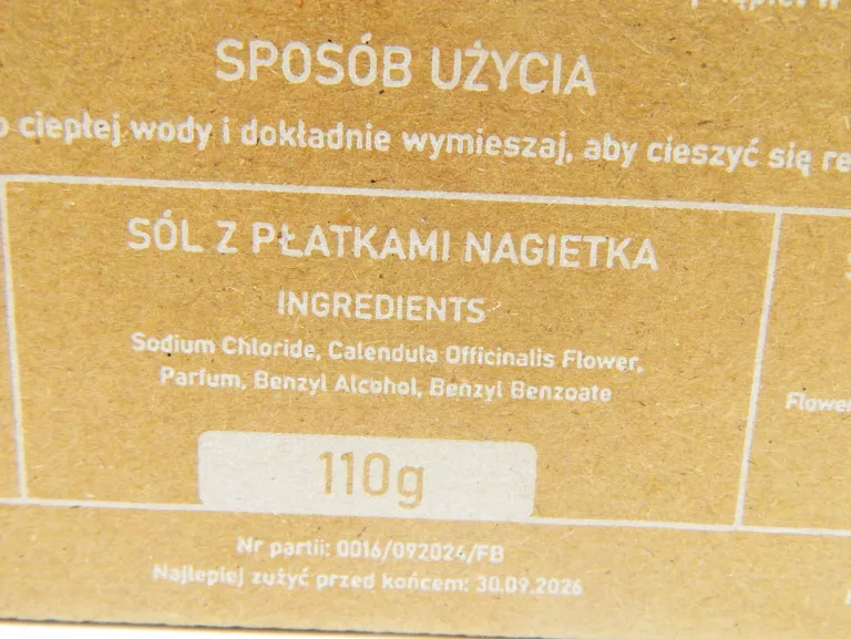 ZESTAW ŚWIĄTECZNY SOLE DO KAPIELI CANNA BIO
