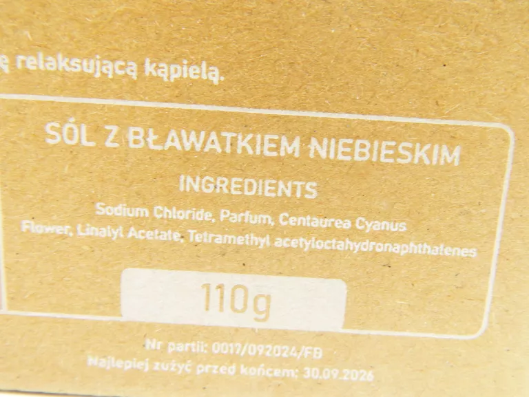 ZESTAW ŚWIĄTECZNY SOLE DO KAPIELI CANNA BIO