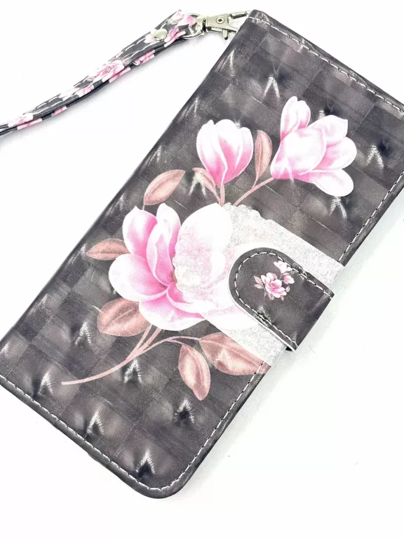 POKROWIEC / ETUI PIXEL 3A KWIATEK / CZARNE