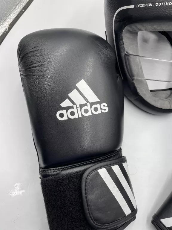 KASK I RĘKAWICE BOKSERSKIE ADIDAS SPEED 50