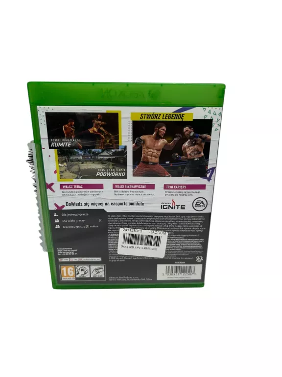 GRA UFC 4 XBOX ONE