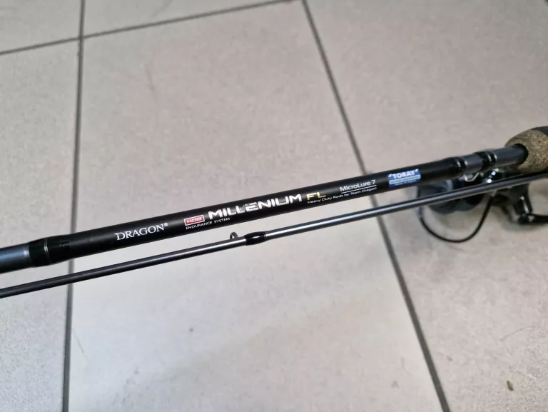 WĘDKA DRAGON MILLENIUM FL 2.45 M 1-7 G MICROLURE 7 MIKADO CARUS 4006 FD