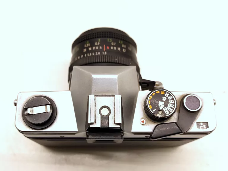 APARAT FOTOGRAFICZNY PRAKTICA MTL 5 + CARL ZEISS JENA DDR PANCOLAR AUTO 50