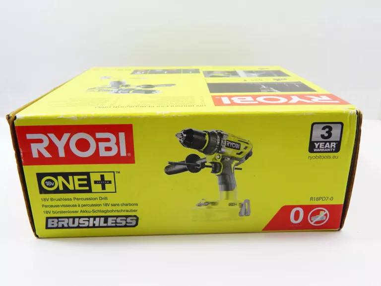RYOBI R18PD7 WKRĘTARKA UDAROWA BEZSZCZOTKOWA 85NM