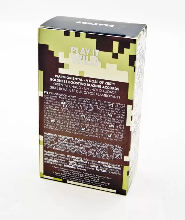 PLAYBOY PLAY IT WILD FOR HIM WODA TOALETOWA SPRAY 60 ML