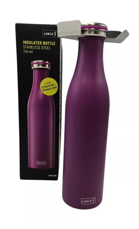 LURCH - MODNA BUTELKA TERMICZNA 00240860 - 750 ML PURPUROWA