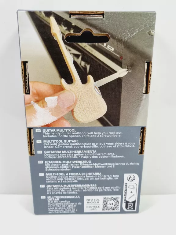 KIKKERLAND GUITAR MULTITOOL 4W1