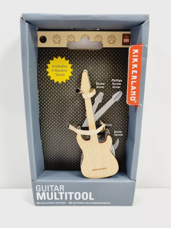 KIKKERLAND GUITAR MULTITOOL 4W1