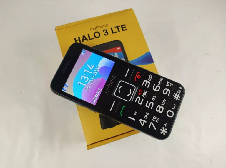 MYPHONE HALO 3 LTE KOMPLET GWARANCJA