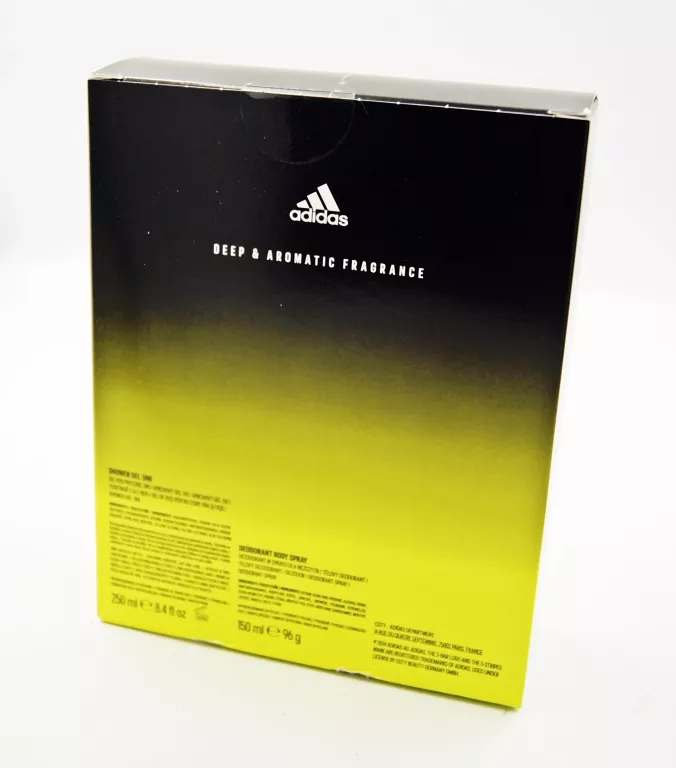 ZESTAW KOSMETYKÓW ADIDAS MEN PURE GAME 2 ELEMENTY ŻEL DEO