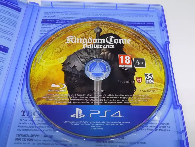 KINGDOM COME DELIVERANCE GRA NA PS4