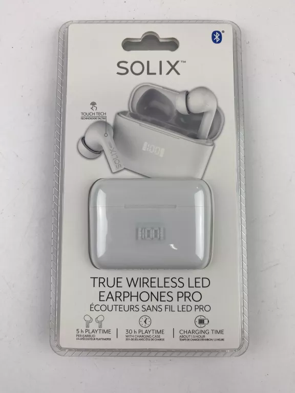 SŁUCHAWKI DOUSZNE SOLIX PRO EXPEDITION LED Z PANELEM DOTYKOWYM