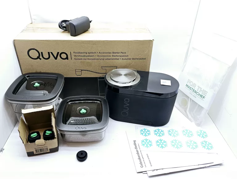 JAK NOWA MASZYNA PRÓŻNIOWA QUVA QV/1000/20 KOMPLET