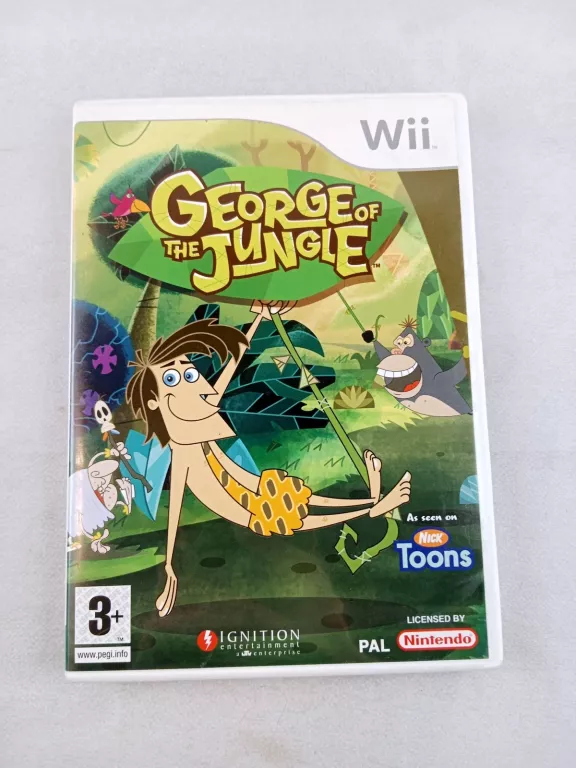 GRA NINTENDO WII GEORGE OF THE JUNGLE