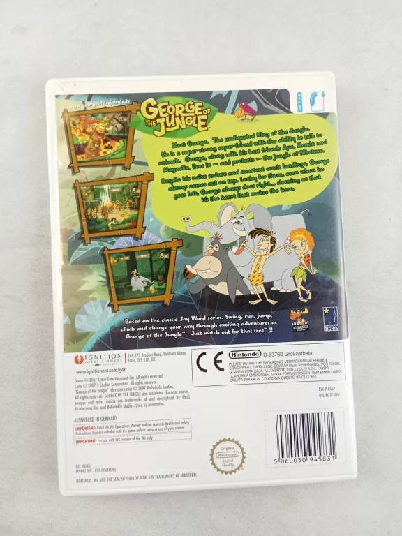 GRA NINTENDO WII GEORGE OF THE JUNGLE